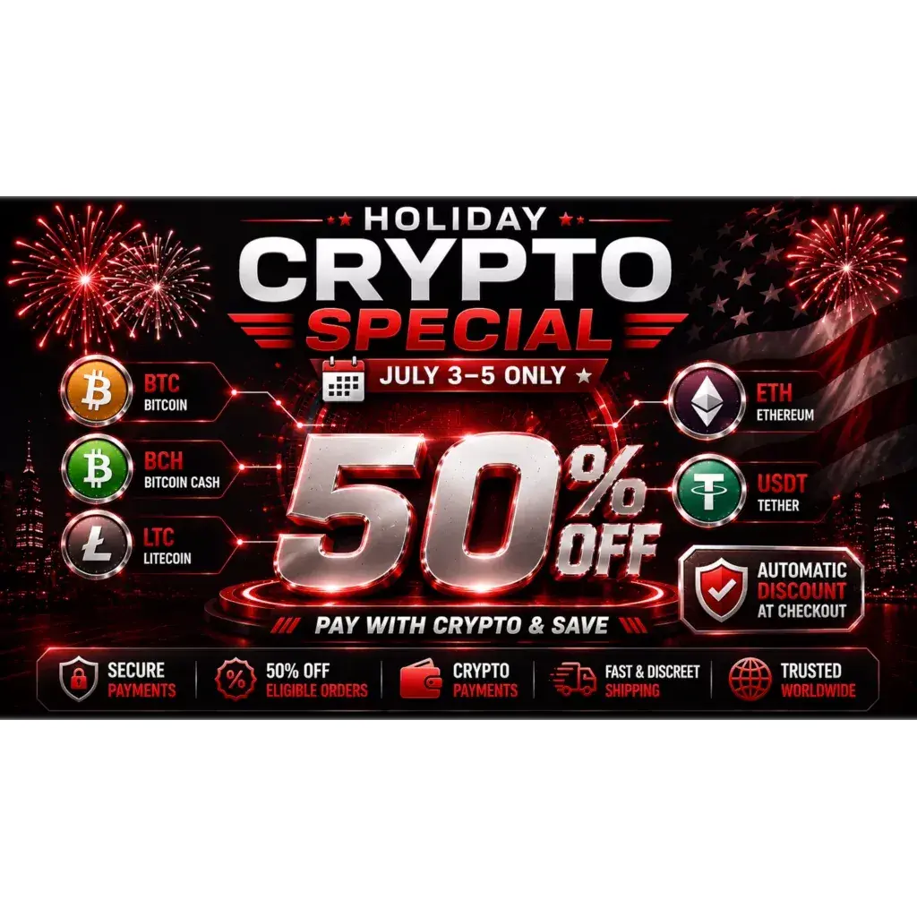 Holiday Crypto Special – 50% OFF