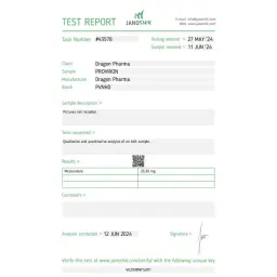Proviron lab test result (2024-06-12)